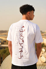 White X burgundy Khoyoot T-Shirt
